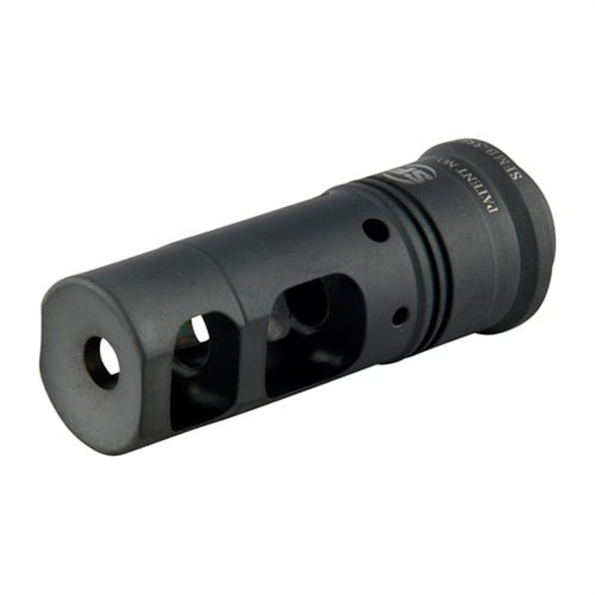 SFMB-556 Muzzle Brake 22 Caliber 1/2-28 SS Black