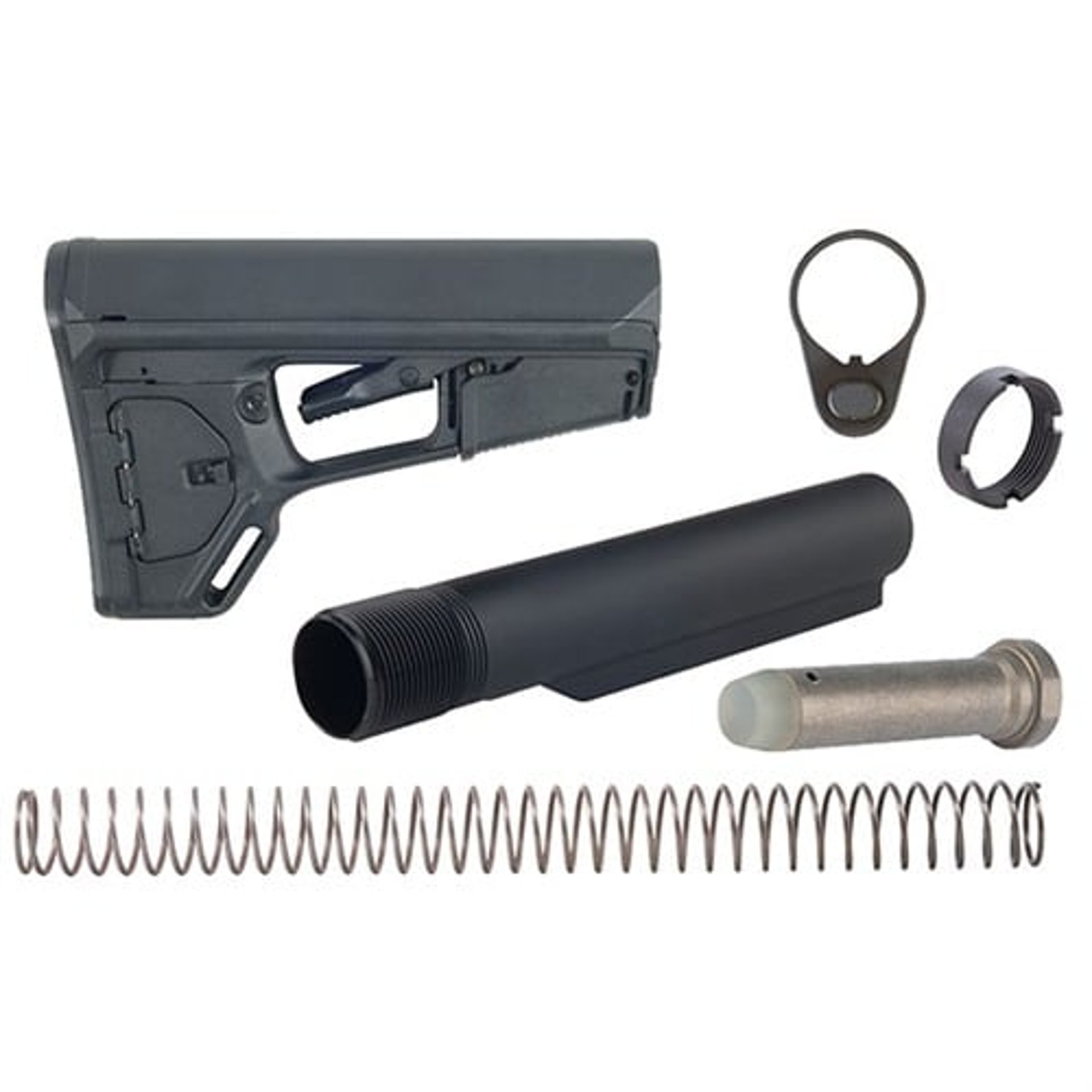 AR-15 ACS-L MIL-SPEC Collapsible Stock Assembly Black