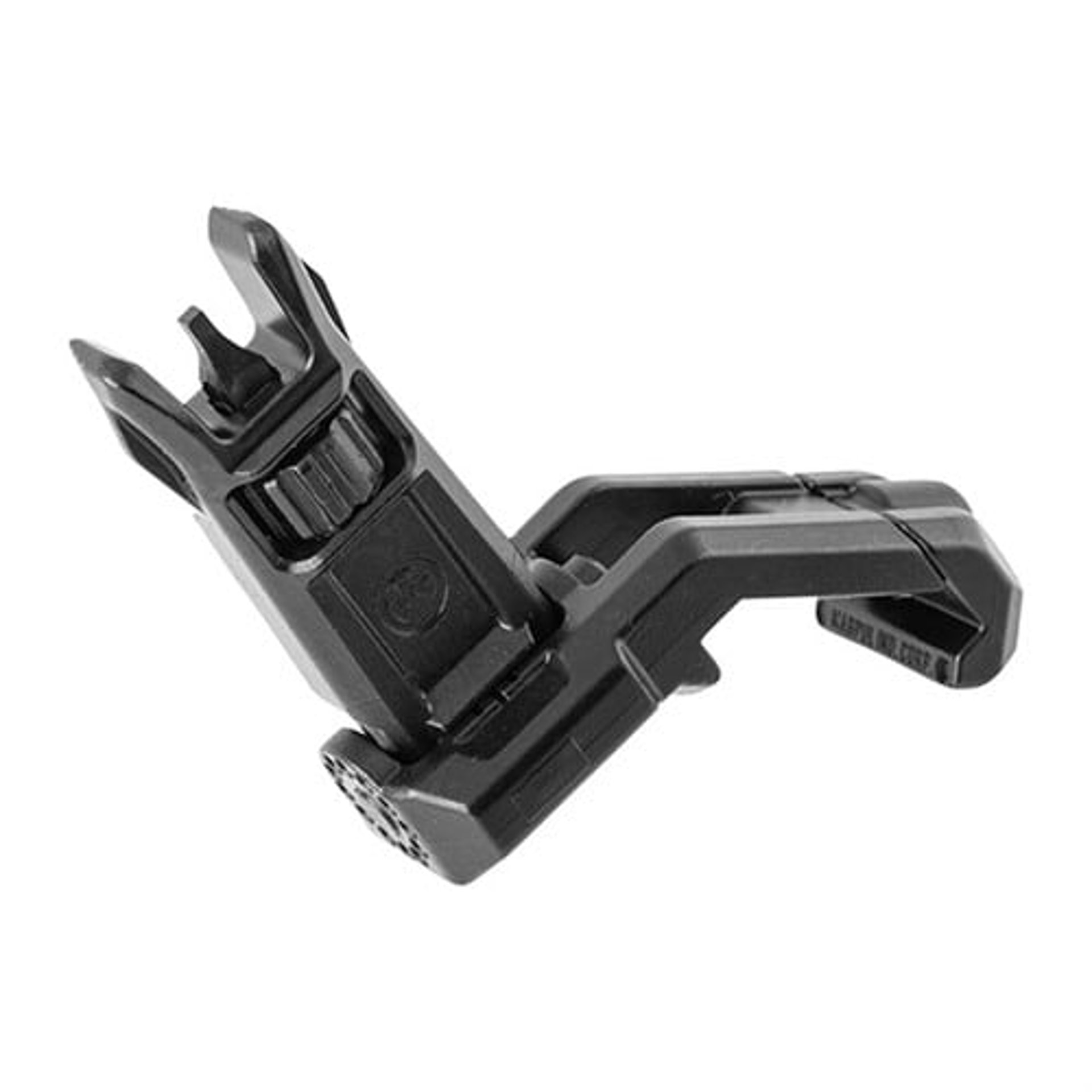 MBUS Pro Offset Front Sight Flip-Up Adjustable Black