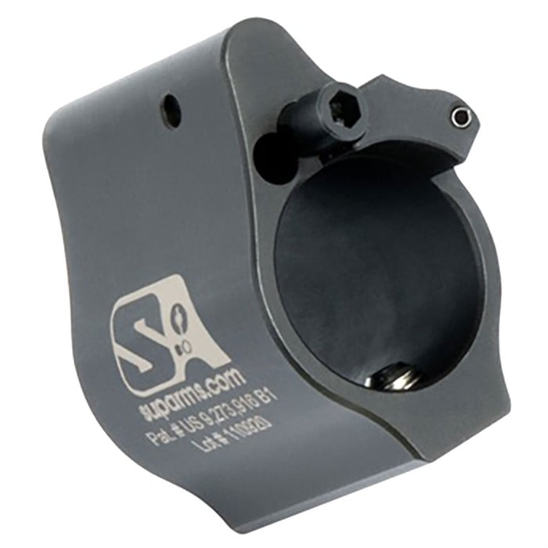 AR-15 Solid Adjustable Gas Block .936" Stainless Steel