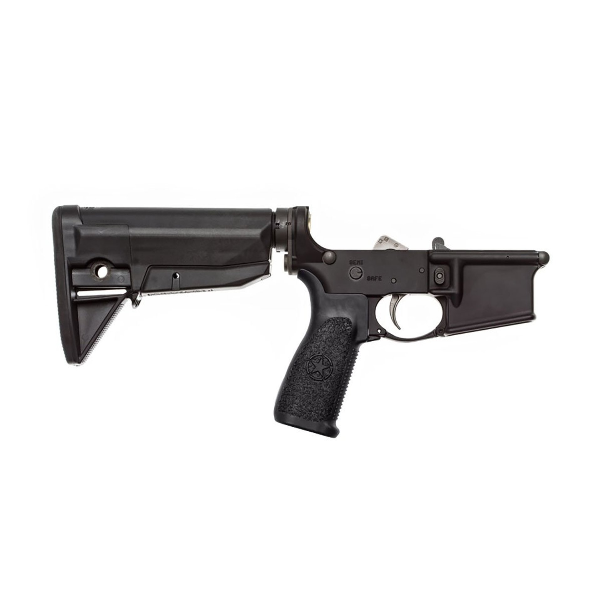 Complete Lower Receiver w/ GUNFIGHTER Stock Blk