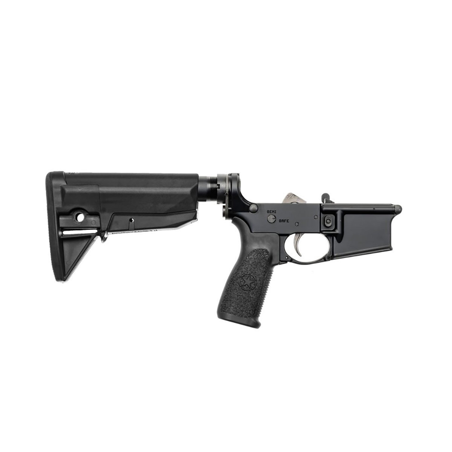 Lower Group w/MK2RMS-M1T & Stock Mod-0 Blk