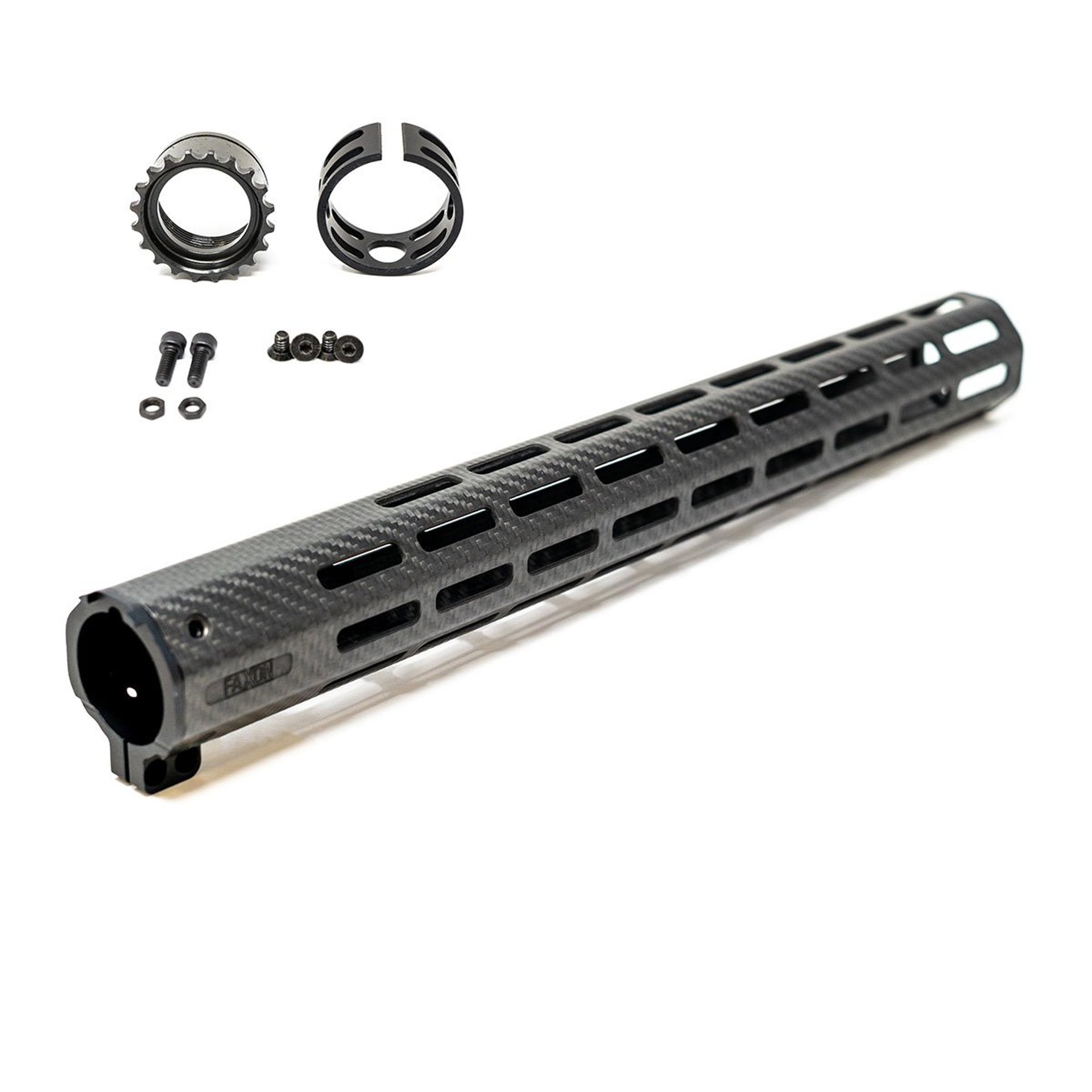 Streamline Handguard Free Float Carbon Fiber 13 Black
