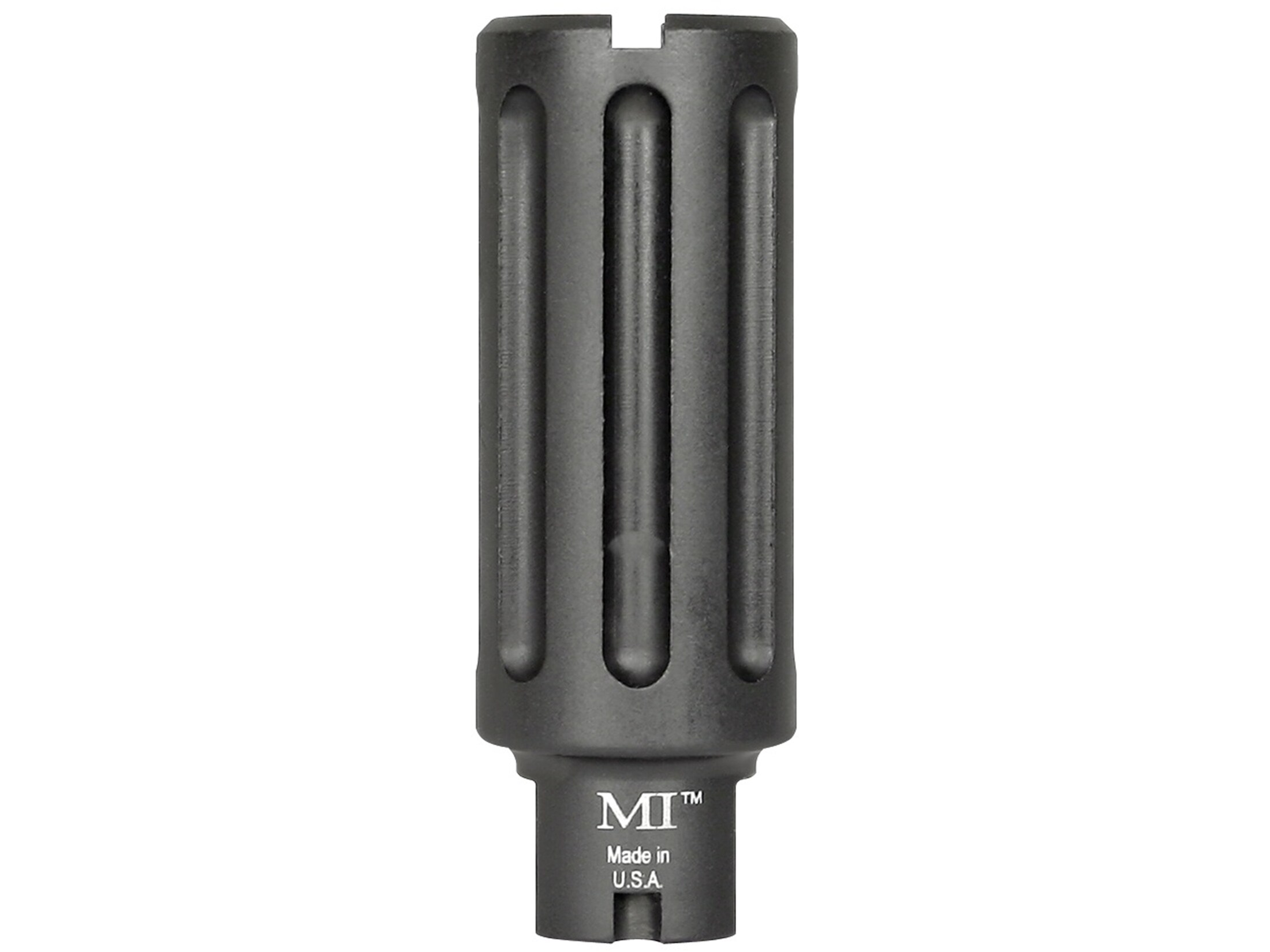 Midwest Industries Blast Can AK-47 7.62mm M14x1 LH Thread Aluminum Black