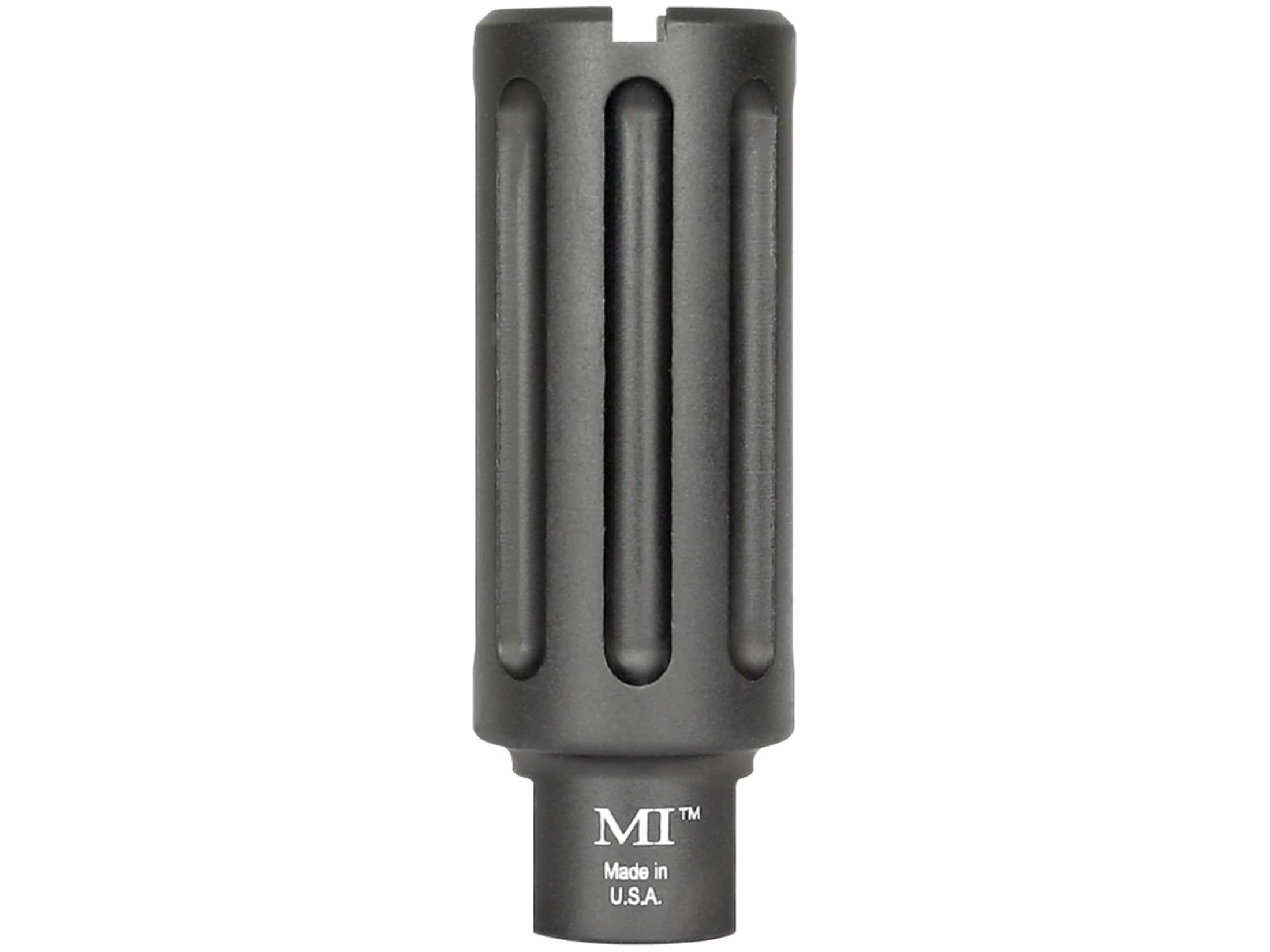 Midwest Industries Blast Can AR-15 9mm 1/2"-36 Thread Aluminum Black